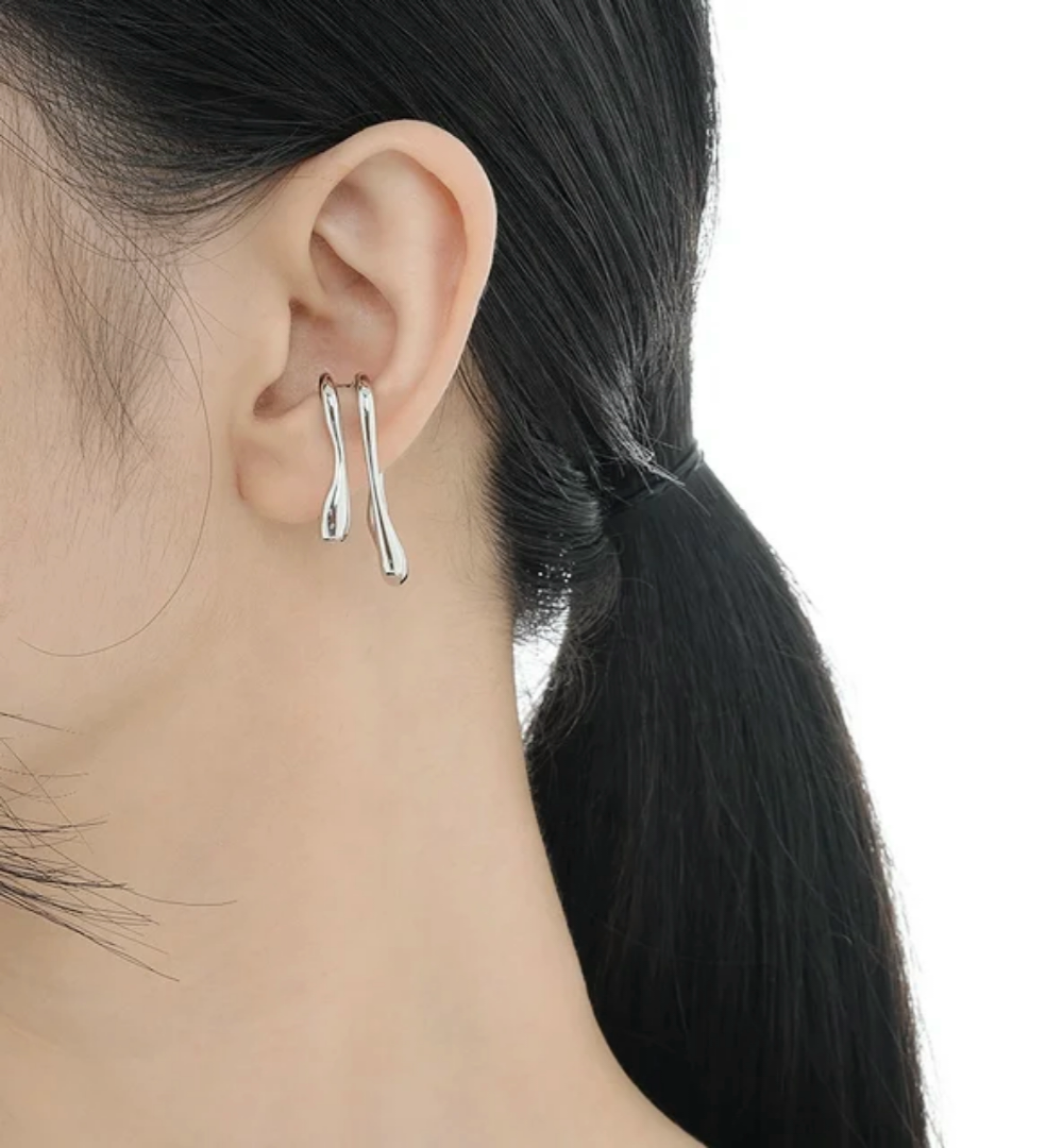 Finding Her Twin drip earcuff