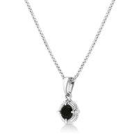 RadiantNY S925 Silver Diamond 18" necklace