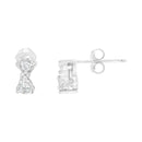 RadiantNY 14KT White Gold 1/2 cttw Diamond earring