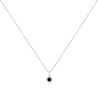 RadiantNY S925 Silver Diamond 18" necklace