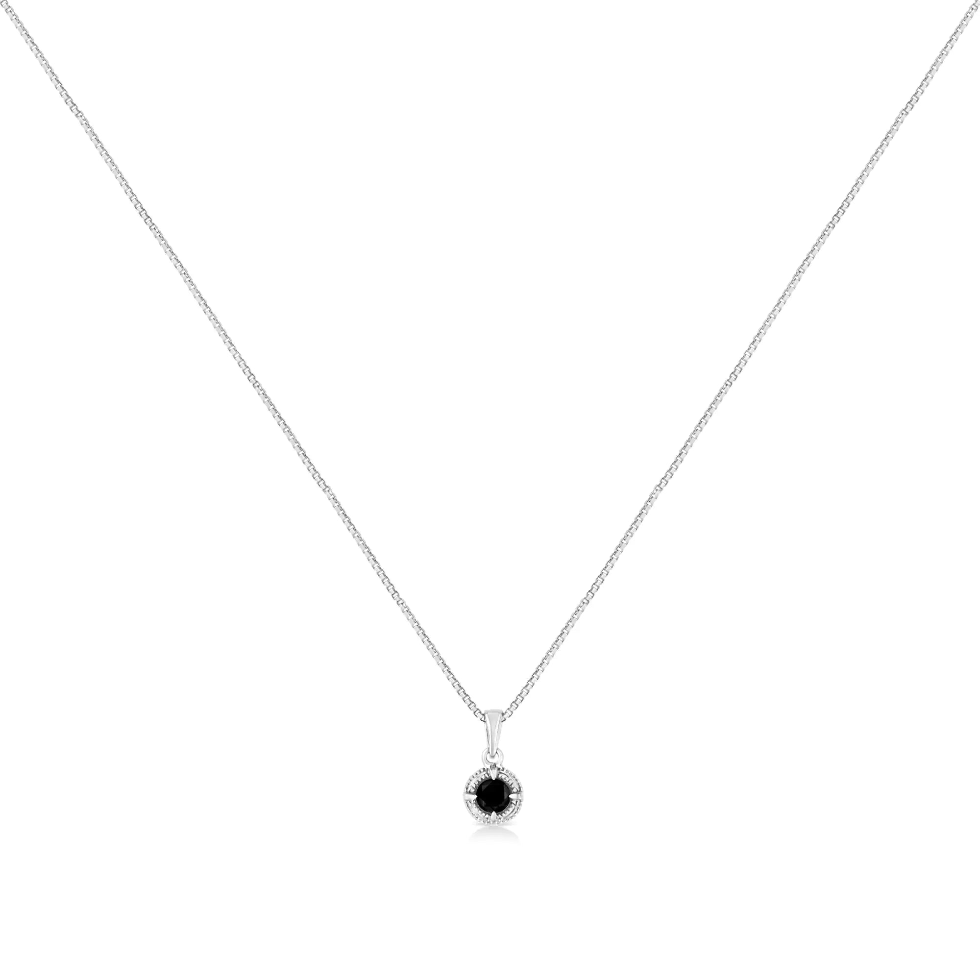 RadiantNY S925 Silver Diamond 18" necklace