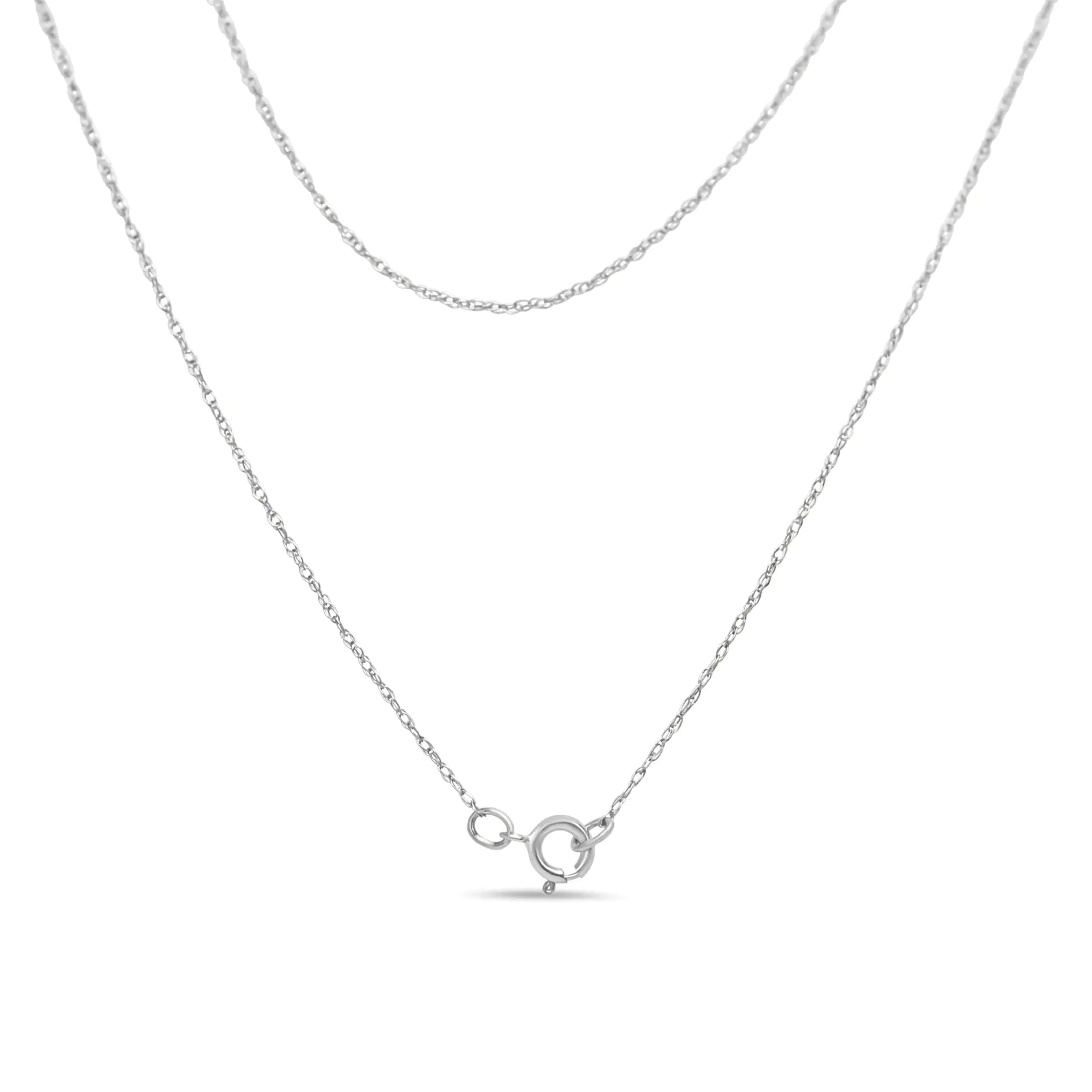 RadiantNY S925 Silver 1/4 Cttw Diamond necklace