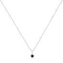 RadiantNY S925 Silver Diamond 18" necklace