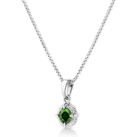 RadiantNY S925 Silver Diamond 18" necklace