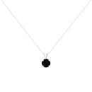 RadiantNY S925 Silver Black Diamond 18" necklace