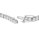 RadiantNY S925 Silver Diamond Tennis Bracelet 7.25" In