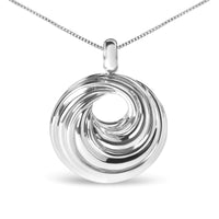 RadiantNY S925 Silver Endless Wave 18" necklace