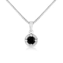 RadiantNY S925 Silver Diamond 18" necklace