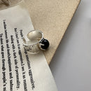 Finding Her black agate ring