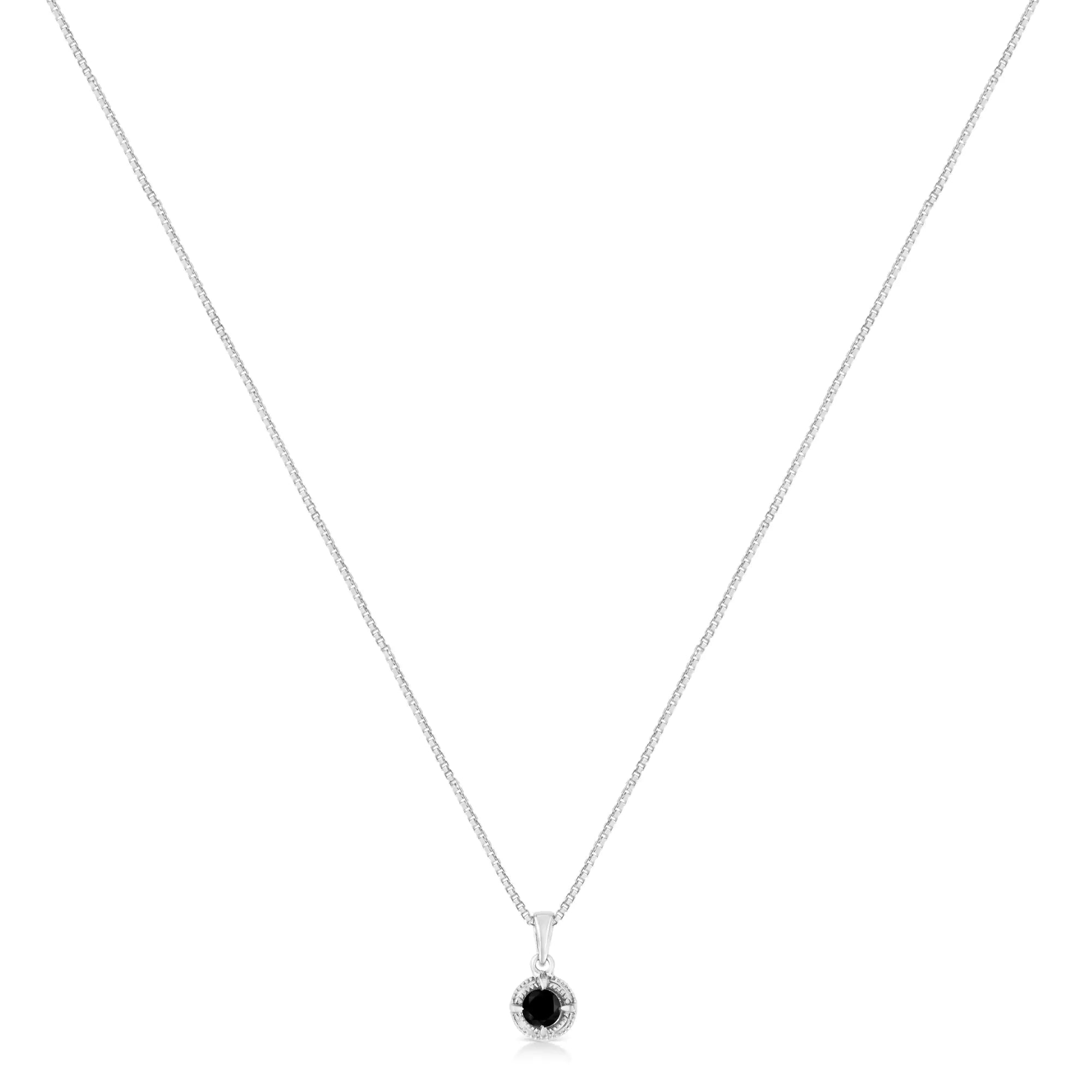 RadiantNY S925 Silver Diamond 18" necklace