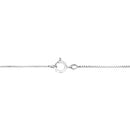 RadiantNY S925 Silver Black Diamond Square necklace