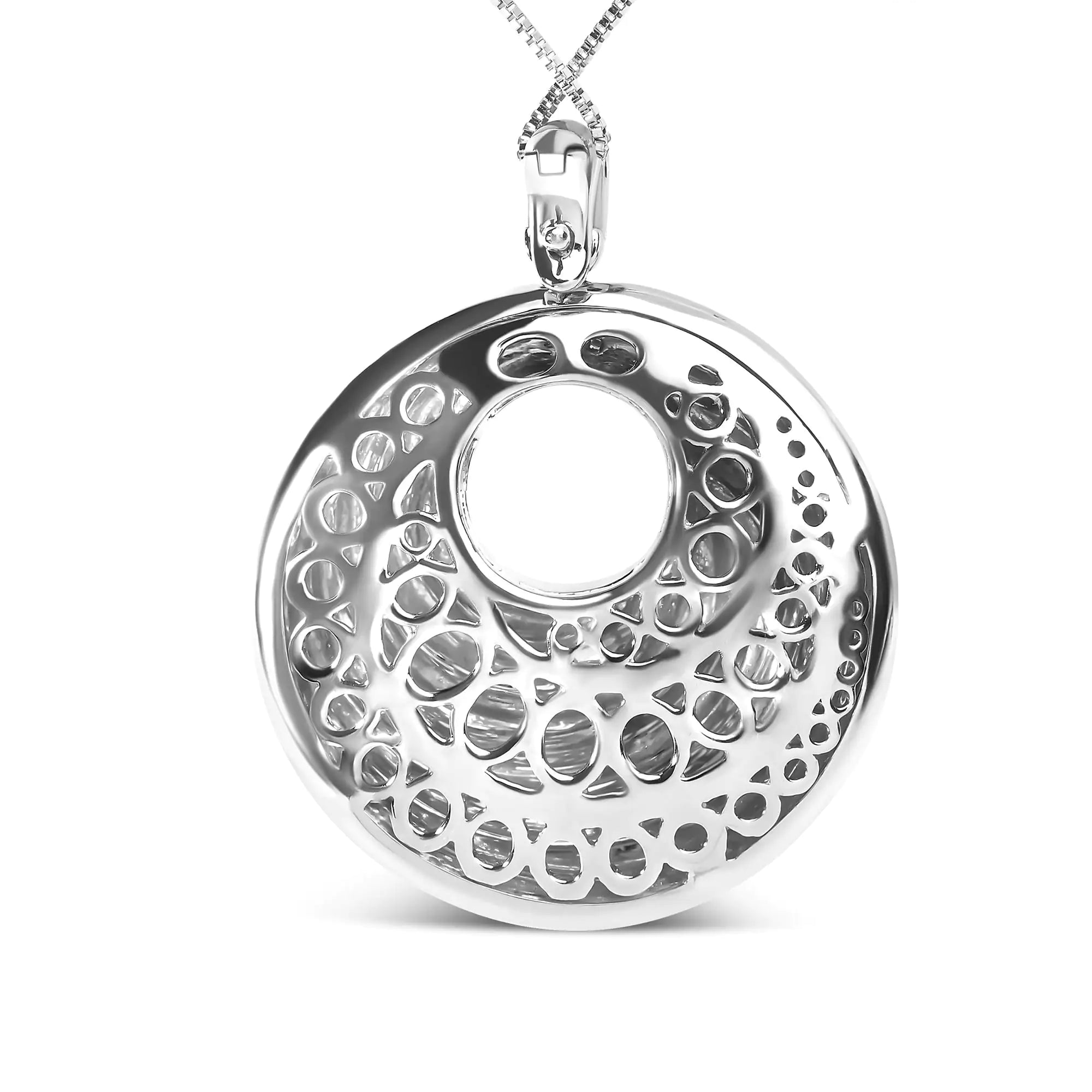 RadiantNY S925 Silver Endless Wave 18" necklace