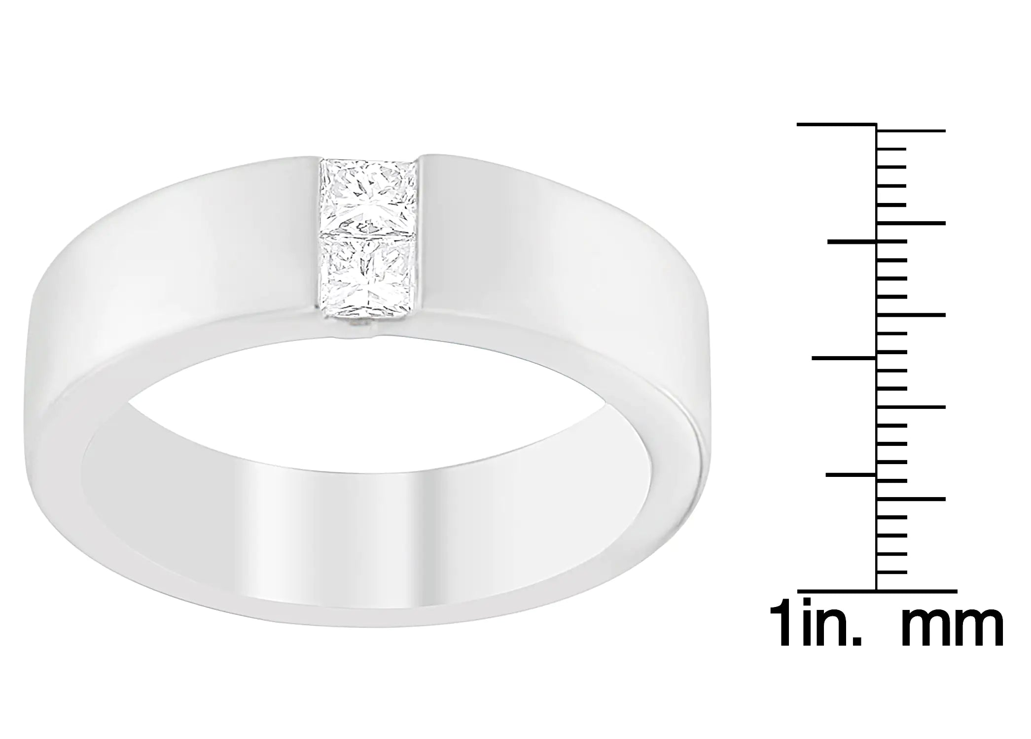 RadiantNY 14K White Gold 1/4 ct. Diamond ring