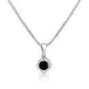 RadiantNY S925 Silver Diamond 18" necklace