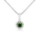 RadiantNY S925 Silver Diamond 18" necklace