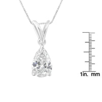 RadiantNY 10K White Gold 1/2 cttw Diamond necklace