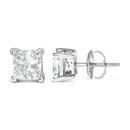 RadiantNY 14K White Gold Princess Diamond earrings