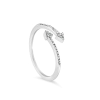 RadiantNY S925 Silver 1/5 Cttw Diamond ring